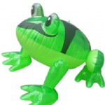 inflatable frog