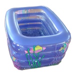 4 rings inflatable pool